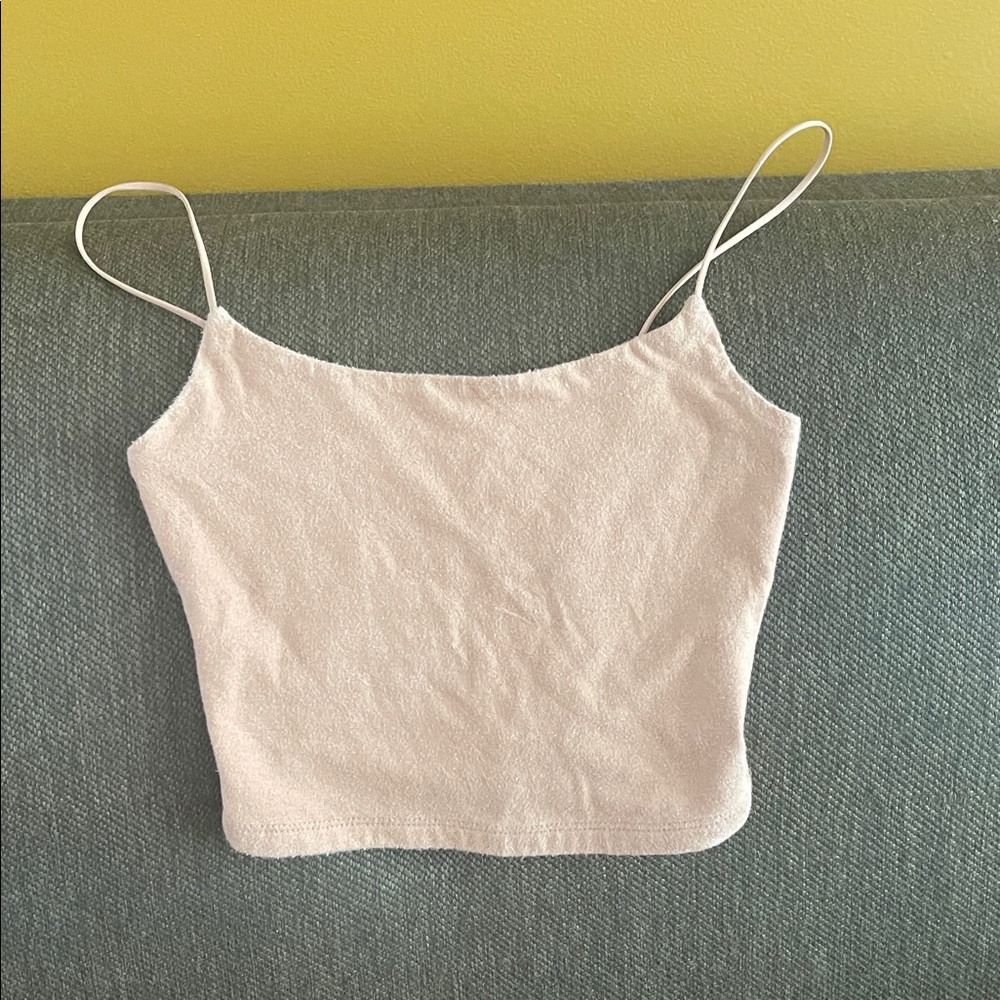 Girls Lightweight light  brown Spaghetti Strap Cami Top